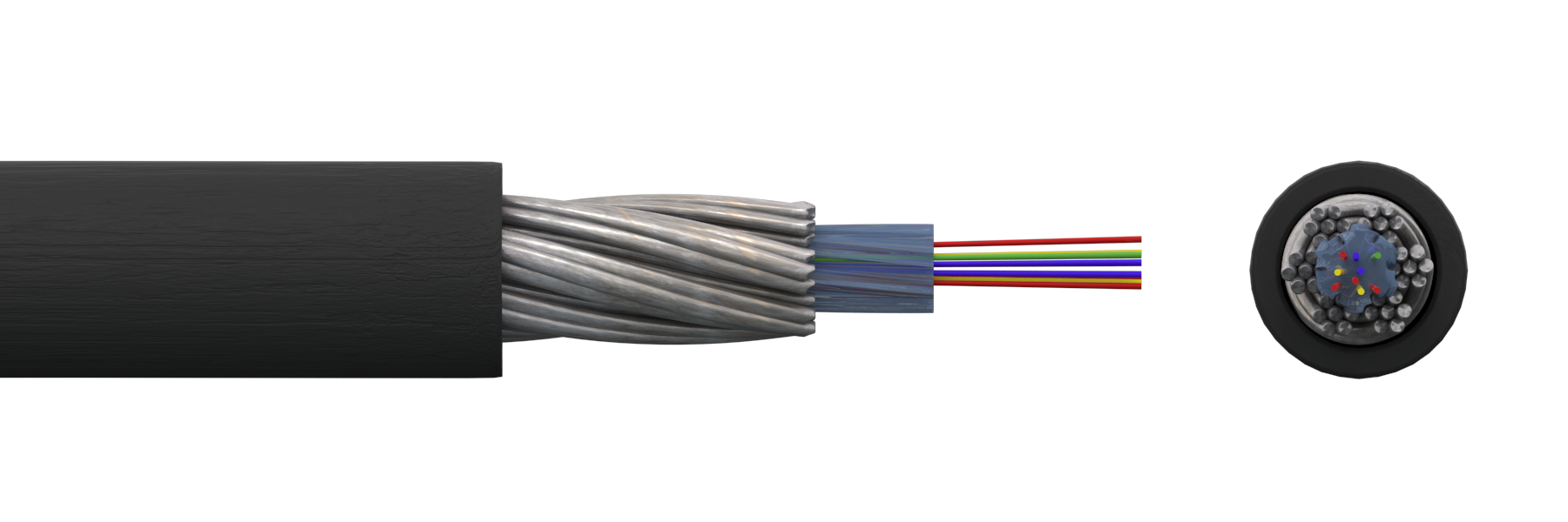 Оптический кабель СЛ-ОКМБ-01НУ-1Е7-0,8 «Сверхгибкий»