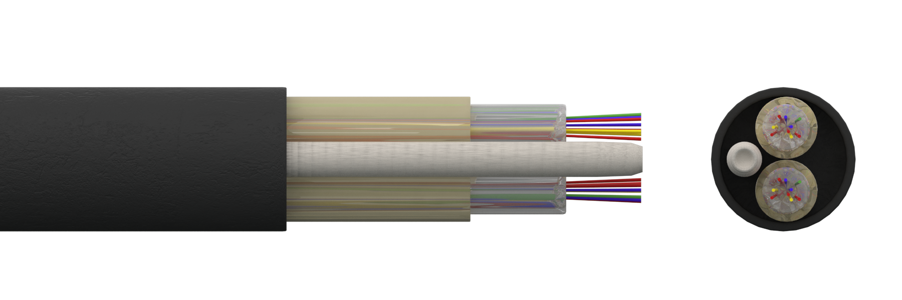 Оптический кабель СЛ-ОКДМ-1/1-нг-LS-2Е2-1,2