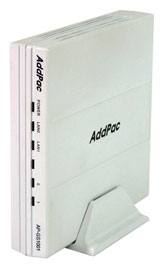 AddPac	ADD-AP-GS1001A  - VoIP-GSM шлюз, 1 GSM канал, SIP &amp; H.323, CallBack, SMS. Порты Ethernet 2x10/100 Mbps