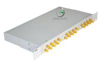 Кросс 19, предсобранный 1U, 24 порта ST/UPC, 50/125 мкм