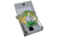 Кросс настенный Мини, предсобранный, 8 портов SC/APC, 9/125 мкм