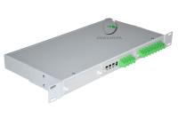 Кросс 19, предсобранный 1U, 12 портов SC/APC, 9/125 мкм