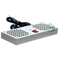 Вентиляторный модуль ПРЕМИУМ 2 элемента потолочный без термостата для настенных шкафов