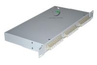 Кросс 19, предсобранный 1U, 24 порта LC/UPC duplex, 50/125 мкм
