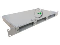 Кросс Распределительный Стоечный 1U до 24 портов (без планок) СТАЛЬ 0,5мм