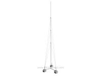 GALMAR  Молниеприемник-мачта (7,0 м; на 3х бетонных основаниях; трёхступенчатая тросовая поддержка; оцинкованная сталь)