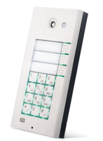 2N-HeliosIP-3BK - IP домофон, 3 клавиши быстрого набора, клавиатура, алюминиевый корпус