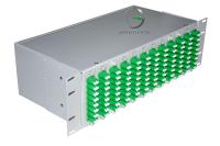 Кросс 19, предсобранный 3U, 96 портов LC/APC duplex, 9/125 мкм
