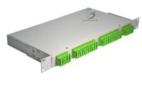 Кросс 19, предсобранный 1U, 32 порта SC/APC Duplex, 9/125 мкм