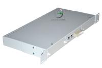 Кросс 19, предсобранный 1U, 4 порта LC/UPC duplex, 62.5/125 мкм