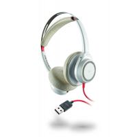 Plantronics BlackWire 7225 — проводная гарнитура без штанги микрофона с активным шумоподавлением (USB A), белая