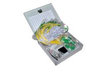 Кросс настенный Мини, предсобранный, 8 портов LC/APC duplex, 9/125 мкм