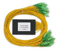 Разветвитель планарный 1х32 оконцованый FC/APC 9/125 вывод 1.0м буфер 3.0мм 1260/1650