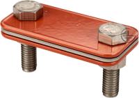 GALMAR Зажим контрольный "полоса+полоса" (T<35+T<35; оцинк. сталь с покраской)