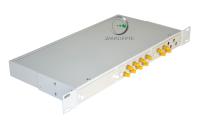 Кросс 19, предсобранный 1U, 12 портов ST/UPC, 9/125 мкм