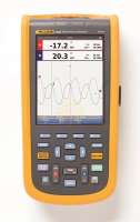 Fluke 124B (базовый комплект) — промышленный портативный осциллограф (40 МГц)