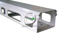 Вертикальный кабельный органайзер 42U, ПРЕМИУМ с крышкой, ширина 100мм