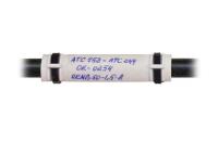 Комплект маркировочный пластмассовый КМП (в упаковке 50 комплектов и 1 маркер)