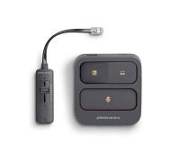 Plantronics MDA105-QD - Адаптер для подключения профессиональных гарнитур к ПК и телефону (QD, USB, RJ9) с регулятором громкости