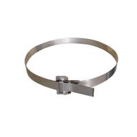 Хомут ленточный 3м с замком (0,8х20 нерж 409)
