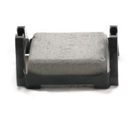 Держатель ZANDZ для круглого проводника на плоской кровле (D 8 мм; пластик + бетон)