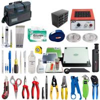 SK-POLIR-UN220 - набор для установки и полировки клеевых оптических коннекторов FC, SC, ST, LC с печкой на 24 порта