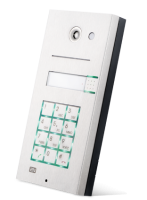 2N-HeliosIP-C1BK - IP видеодомофон, 1 клавиша быстрого набора, клавиатура, видеокамера, алюминиевый корпус