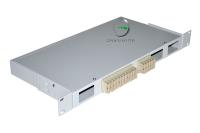 Кросс 19, предсобранный 1U, 16 портов SC/UPC Duplex, 50/125 мкм