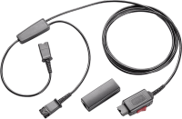 Plantronics шнур-разветвитель для Practica QD с клавишей отключения микрофона