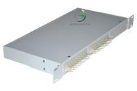 Кросс 19, предсобранный 1U, 16 портов LC/UPC duplex, 62.5/125 мкм