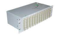 Кросс 19, предсобранный 3U, 96 портов LC/UPC duplex, 62.5/125 мкм