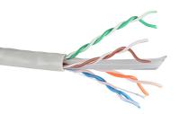 LC1-C604-122 ITK Кабель связи витая пара U/UTP, кат.6 4x2х23AWG solid, LSZH, 305м, зеленый
