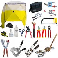 SK-TN-007 - набор инструментов для установки муфт холодной усадки на кабель с изоляцией СПЭ