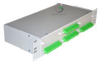 Кросс 19, предсобранный 2U, 32 порта SC/APC, 9/125 мкм