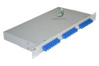 Кросс 19, предсобранный 1U, 24 порта SC/UPC, 9/125 мкм