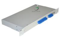 Кросс 19, предсобранный 1U, 12 портов SC/UPC, 9/125 мкм