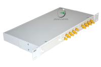 Кросс 19, предсобранный 1U, 16 портов ST/UPC, 50/125 мкм
