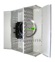 Кросс настенный, предсобранный, 96 портов LC/APC duplex, 9/125 мкм