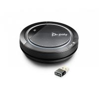 Plantronics Poly Calisto 5300 Microsoft — Bluetooth-спикерфон для ПК и мобильных устройств, USB-A, Bluetooth-адаптер, Microsoft Teams