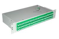 Кросс 19, предсобранный 2U, 96 портов LC/APC duplex, 9/125 мкм