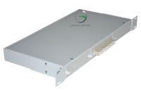 Кросс 19, предсобранный 1U, 8 портов LC/UPC duplex, 50/125 мкм