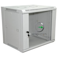19 настенный шкаф ПРЕМИУМ cо стеклянной дверью 18U 600x600x964 мм