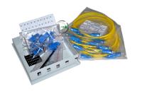 Кросс настенный Микро, предсобранный, 4 порта SC/UPC, 9/125 мкм