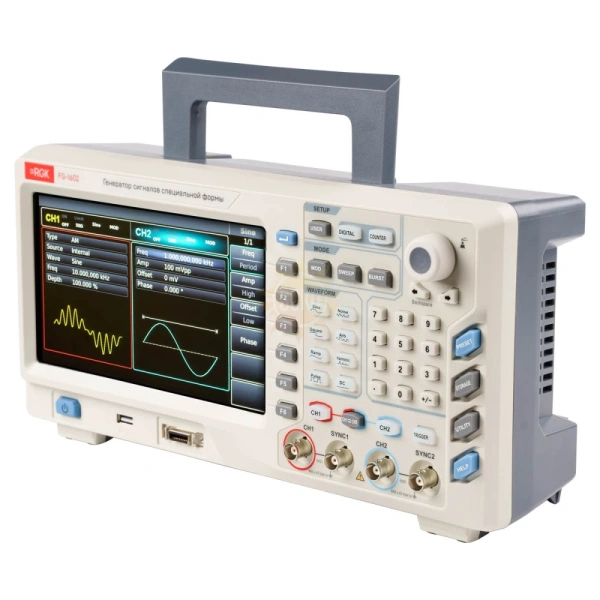 Фото Генератор сигналов специальной формы RGK FG-1602