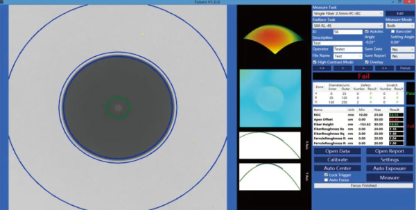 Фото DIMENSION FUTURE 5D Автоматический интерферометр торца волокна